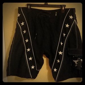 evel knievel swim trunks